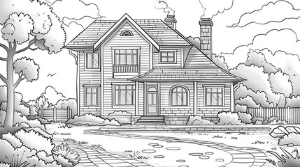 outline, drawing, black, leaf, line, contour, illustration, isolated, vector, doodle, graphic, drawn, vignetting, continuous, white, design, flower, icon, nature, background, natural, plant, summer, e