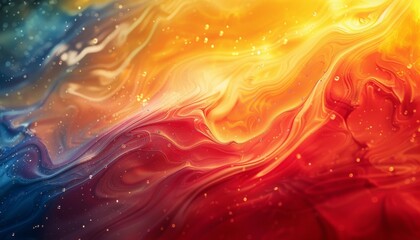 abstract vibrant colorful liquid background
