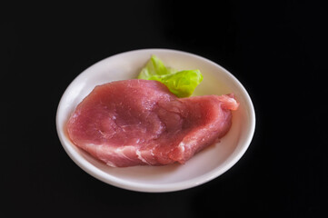 一口サイズの豚ヒレ肉