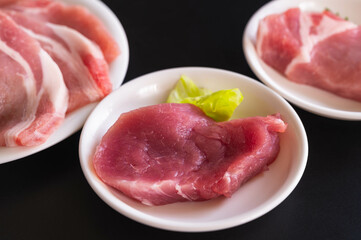 一口サイズの豚ヒレ肉