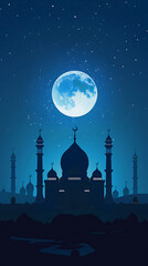 Goat Qurban Eid al adha mubarak festival islamic background, Witness heartfelt Eid celebration moments during Bakra Eid as people participate in age-old traditions, Arabic lantern design