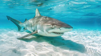 Obraz premium Glorious dolphin exotic background