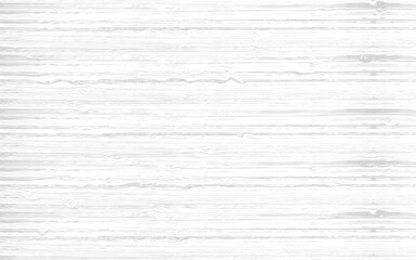 White wood plank texture vector background, White wooden table top view.