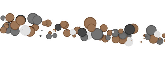 gold  Burst: Astonishing 3D Illustration of Bursting gold Confetti