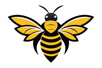  bee logo vector artwork illustration 