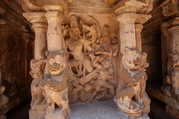 Beautiful temple of South India, in Kanchipuram district