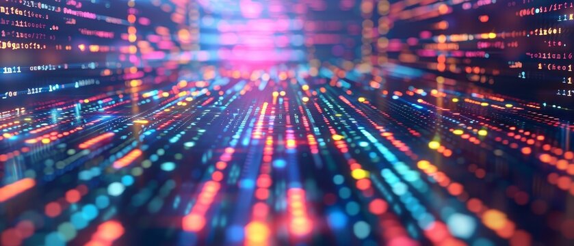 Modern Technology Concept: Programming code abstract technology background of software developer and Computer script