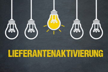 Lieferantenaktivierung	