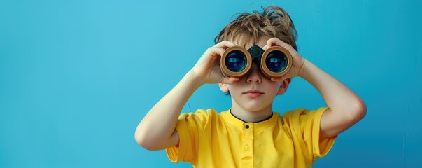 A person is covering their face with a book against a blue background.