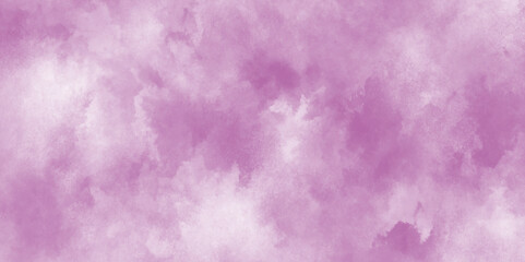purple watercolor background on white paper, Purple color abstract watercolor background,Fabric cloth canvas texture. Color gradient, ombre. Rough, grain. Matte, shimmer,pink and purple cement wall te