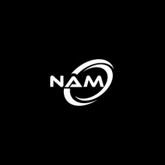 NAM Logo Design, Inspiration for a Unique Identity. Modern Elegance and Creative Design. Watermark Your Success with the Striking this Logo.
