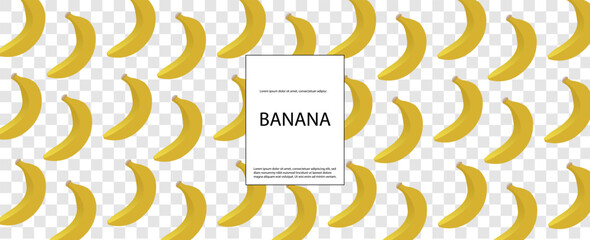 labels, posters and price tags feature art designs of fruit, especially bananas, in a vibrant minimalist style. vector