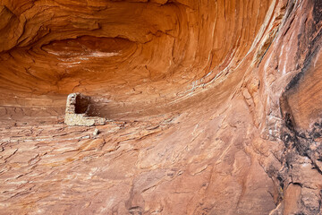 Desert landscapes in North Eastern Arizona, America, USA.