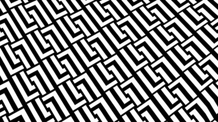 Abstract background for  wallpapers and designs.Backdrop in UHD format 3840 x 2160. Black and white pattern.Striped backdrop.