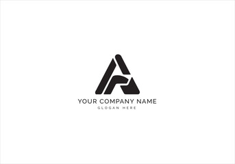 A Letter Minimalist Abstract Business Logo Design