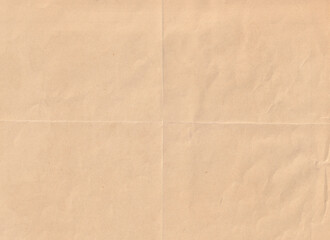 folded old paper texture background 