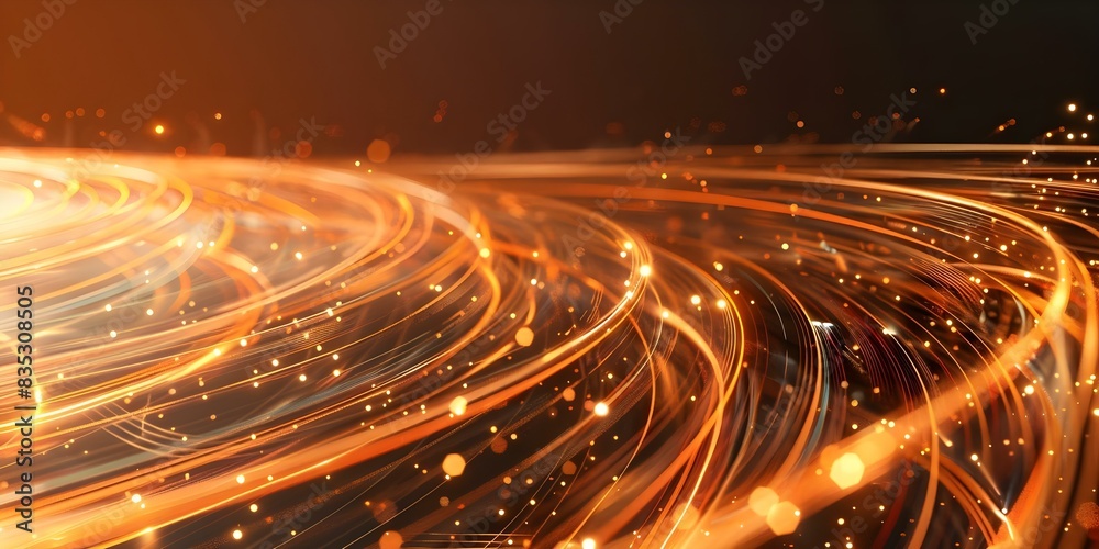 Poster digital speed tech abstract background with futuristic design elements. concept abstract backgrounds