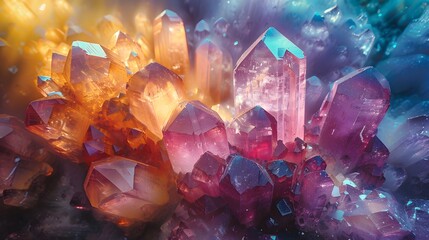 Fluorite Delights: A Close-Up Industrial Revelation