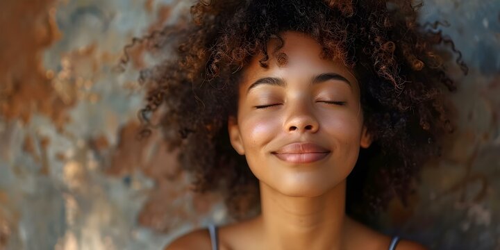 Individual utilizing breathwork to manage stress and anxiety by regulating heart rate. Concept Breathwork, Stress Management, Anxiety Relief, Heart Rate Regulation, Individual Practice