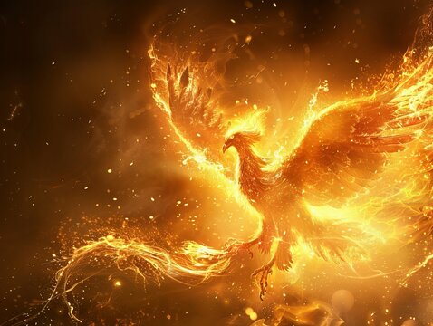 image of a phoenix rising 