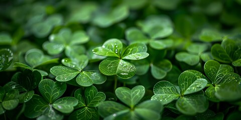 Exploring Irish Culture: Shamrocks, St Patrick's Day Celebrations, and Traditions. Concept Irish Culture, Shamrocks, St Patrick's Day, Irish Traditions, Celebrations