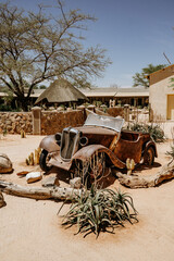 Namibia Solitaire Gas Station