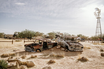Namibia Solitaire Gas Station
