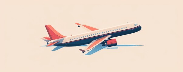 Classic propeller-driven airplane illustration in vintage style against a sepia-toned background.