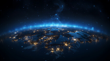 Obraz premium Earth from space