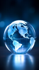 Fototapeta premium Glowing Earth