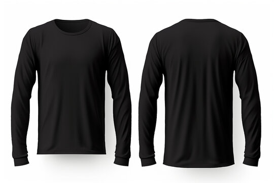 Long sleeve t shirt design template hotsell