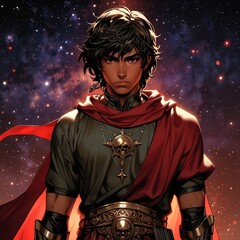 portrait of warrior starts