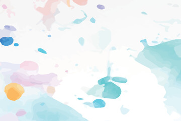 Hand Painted Watercolor Abstract Background