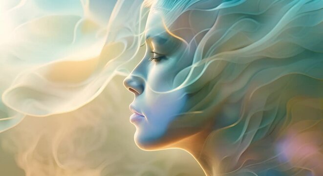 Creative individual with diverse thinking and perception due to neurodiversity. Concept Neurodiversity, Creative Thinking, Unique Perspectives, Diverse Perception, Innovation