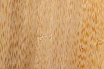 new striped bamboo board close-up