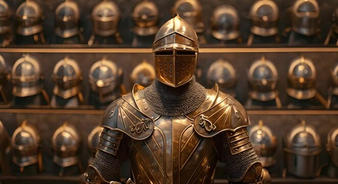 Medieval gothic knight armor a marvel of historical craftsmanship and design. Concept Medieval Armor, Gothic Knight, Historical Craftsmanship, Design, Marvel