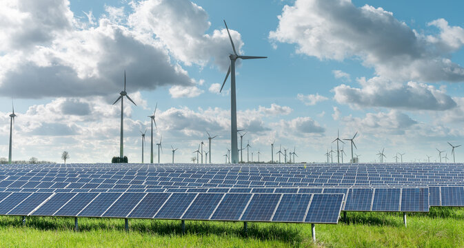 Expansion of wind and solar power for the future