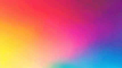 Obraz premium Bright rainbow gradient background for web design, representing LGBT pride and unity during Pride Month (selective focus, unity theme, vibrant, Silhouette, landing page backdrop)