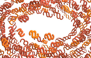 Paragraph article sign symbol 3d