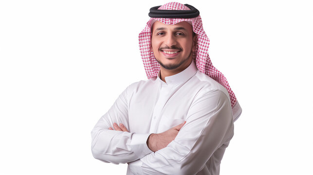 Portrait of Arabic Khaliji man