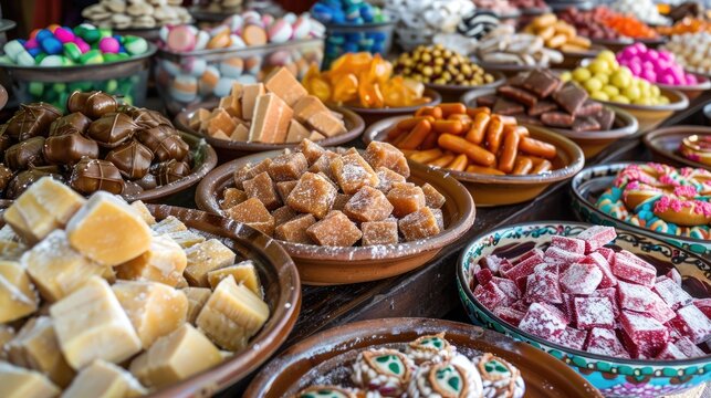 Mexican candies including cajeta from Sayula Jalisco