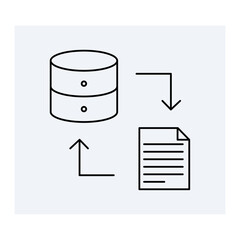 Effective Data Transformation Strategies for Modern Enterprises, Mastering Data Transformation Techniques and Best Practices illustration icon