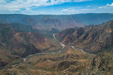 Naklejka premium Sycamore Canyon Views, Northern Arizona, America, USA.