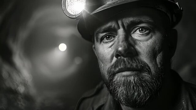 In the depths of the mine the coal miners headlamp is crucial for not only his safety but also for the success of the operation.