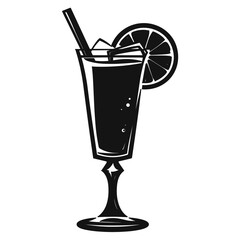 Cocktail Glass Icon.
