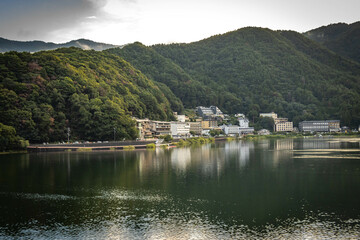 kawaguchi lake, kawaguchiko, early morning, fuji 5 lake area, japan, reflection, mount fuji, 