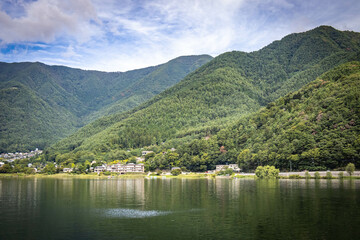 kawaguchi lake, kawaguchiko, early morning, fuji 5 lake area, japan, reflection, mount fuji