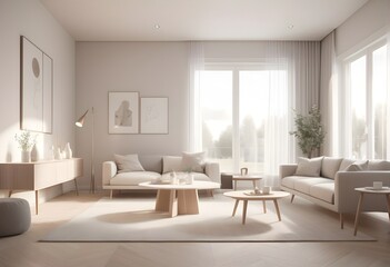 Photo modern style conceptual interior room 3d illustration