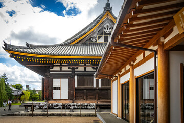 Naklejka premium sanjusangendo, sanjusangen-do, temple, kyoto, shrine, zen, religious, japan, holy, 