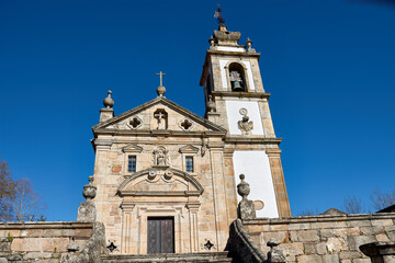Church of San Félix on the Mouro river route in Portugal